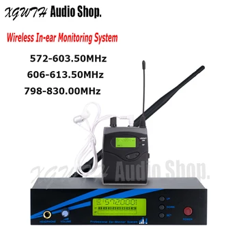 

Monitoring System Wireless In Ear Monitor with In Earphone Professional for Stage Performance DJ