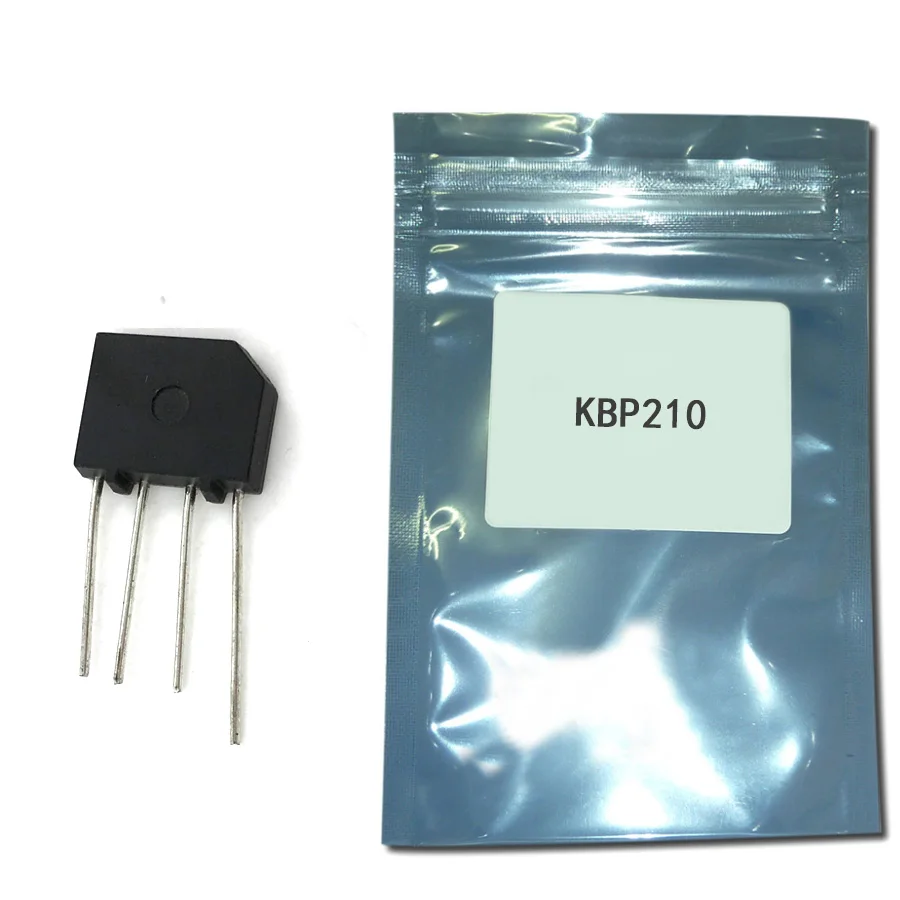 KBP210 Бесплатная доставка 20 штук мостовой выпрямитель 1000 В 2A DIP kbp210g | Лампы и