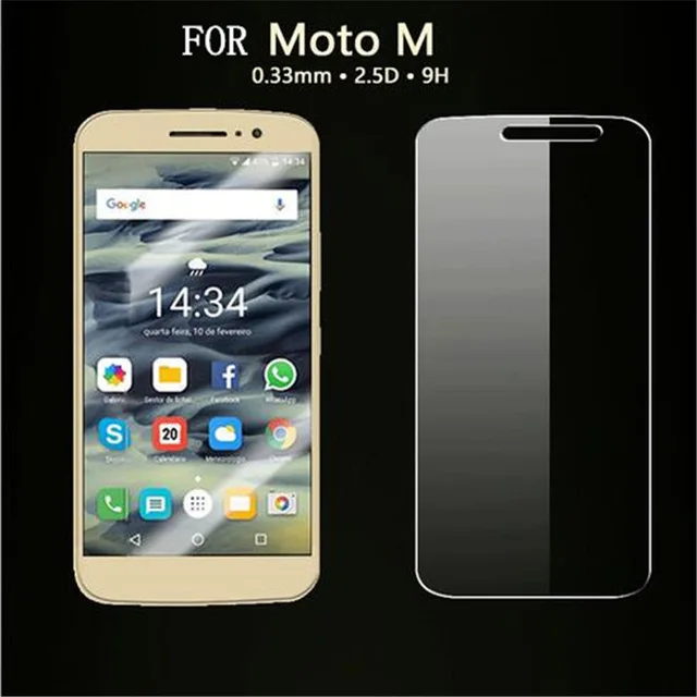 

Tempered Glass For Motorola MOTO M XT1662 Screen Protector protective film For MOTO M Glass