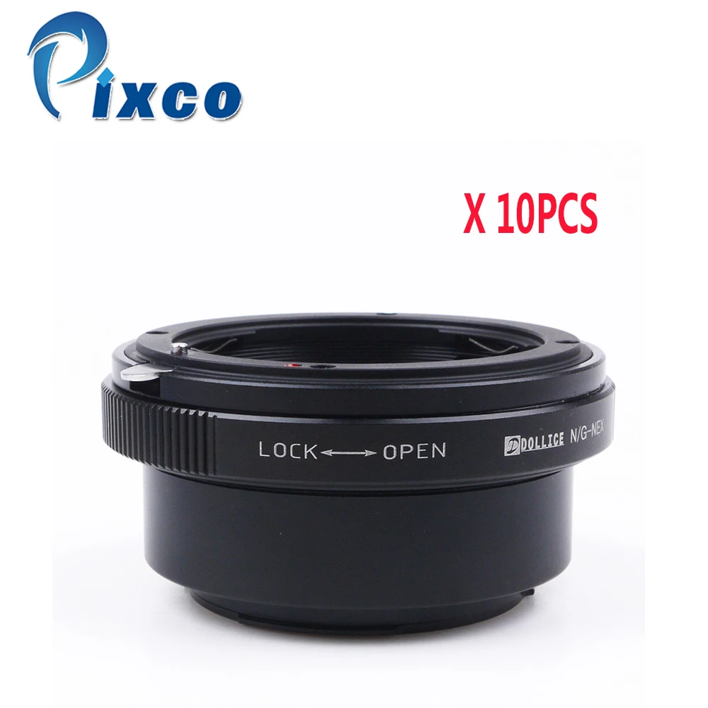 ADPLO 011122x10 шт. переходное кольцо для Dollice AI G-NEX, lкомплект адаптеров для объектива для Nikon F крепление G Lens NEX Камера