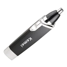 KM-6512 электрический триммер для носа Красота Нос ушей Триммер для удаления безопасный Уход за лицом бритва-очиститель Портативный путешествия бритвы