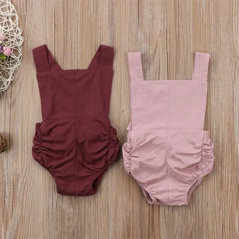 

Infant Newborn Baby Girls Summer TuTu Romper Bodysuit Jumpsuit Outfits Sunsuit