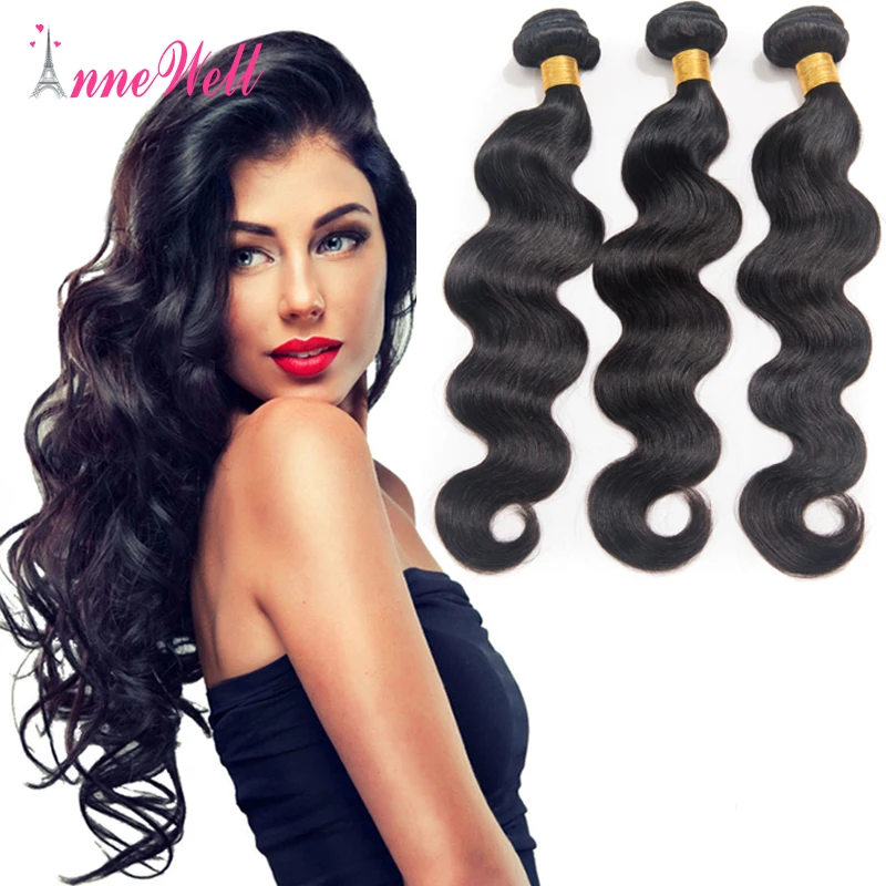 

3 Bundles Brazilian Virgin Hair Body Wave Rosa Hair Products 6A Grade Virgin Unprocessed Human Hair Brazilian Hair Weave Bundles