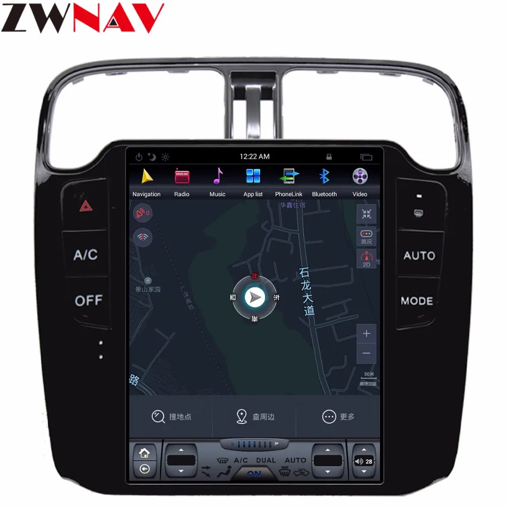 Best Tesla style BIG Screen Android 7.1 Car gps navigation Head unit For Volkswagen/VW Polo 2012+ radio multimedia stereo BT no dvd 4