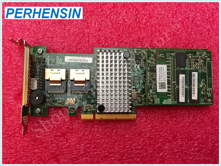 Подлинный для DELL SAS 9265 8I 6 ГБ/сек. полувысота низкопрофильный кронштейн контроллер