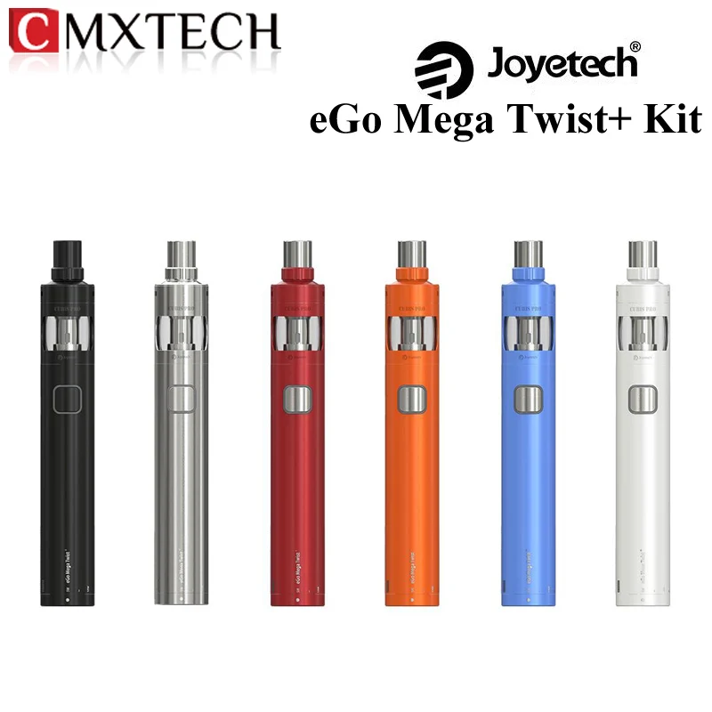 Electronic Cigarette Vape Joyetech eGo Mega Twist+ Kit with 4ml Cubis Pro Aotmizer and 2300mah Battery Vaporizer