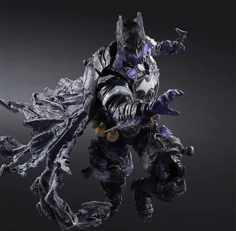 Бэтмен Play Arts Kai Mr. Freeze ПВХ Фигурки игрушки 260 мм аниме фильм Бэтмен Freeze Playarts Kai модель игрушки фигурка