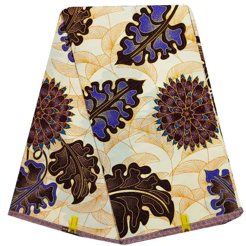 African wax print fabric Ankara40*40 yarn high quality soft wax printed