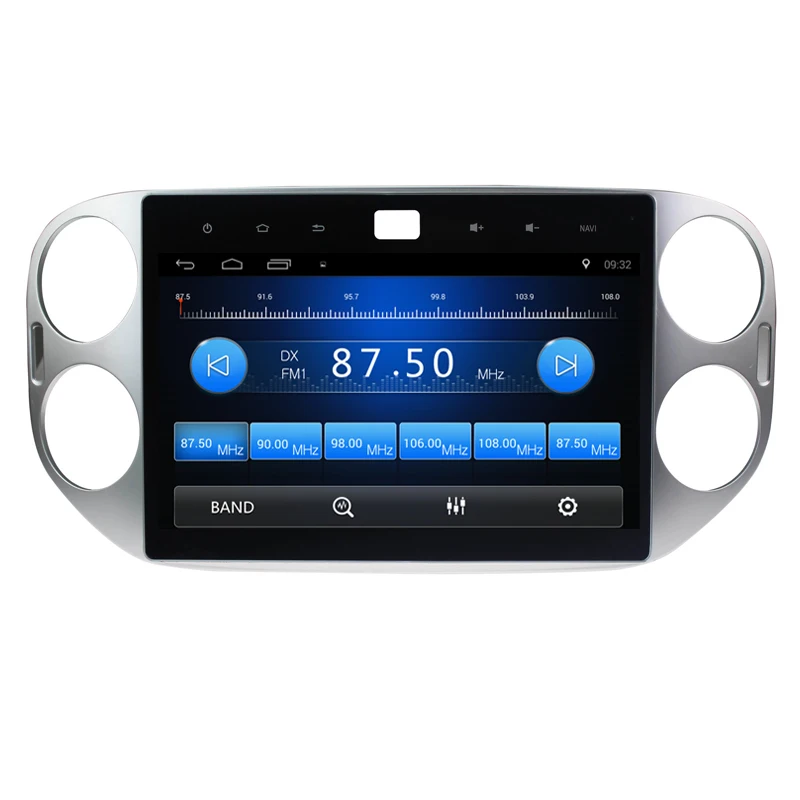 Top 10.2"4G LTE android 8.1 car dvd 2 din multimedia player for Volkswagen VW Tiguan 2011 2012 2013 2014 tape recorder autoradio GPS 5