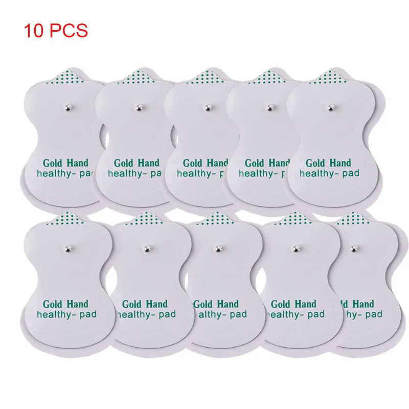 10pcs/lot Self Adhesive Electrode Pads for Tens Acupuncture Digital Therapy Machine Muscle Stimulator Slimming Electric Massager