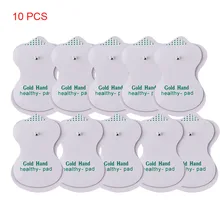 10pcs/lot Self Adhesive Electrode Pads for Tens Acupuncture Digital Therapy Machine Muscle Stimulator Slimming Electric Massager