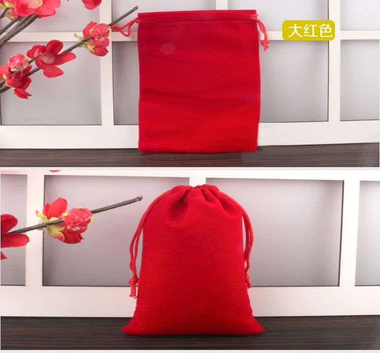 CBRL velvet customized drawstring bag jewelry bag wholesale custom velvet pouch for gift watch font b