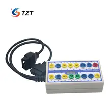 Breakout Box OBDII Breakout Box OBD2 Car Protocol Detector Auto Can Test Box Auto Connector Car Detector
