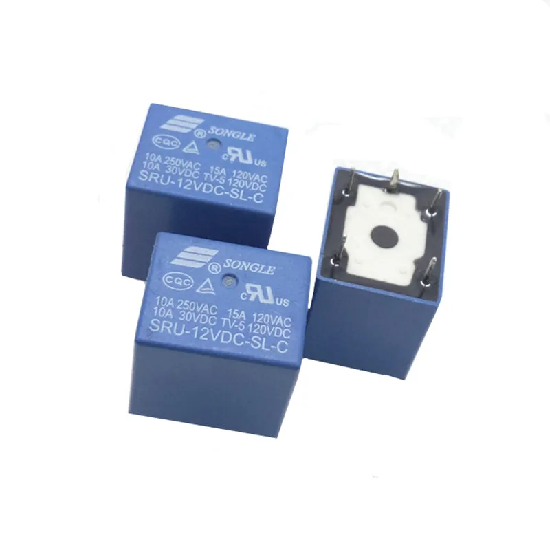 free shipping power relay SRU 12VDC SL C 12V SRU 24VDC SL C 24V 5pins ...