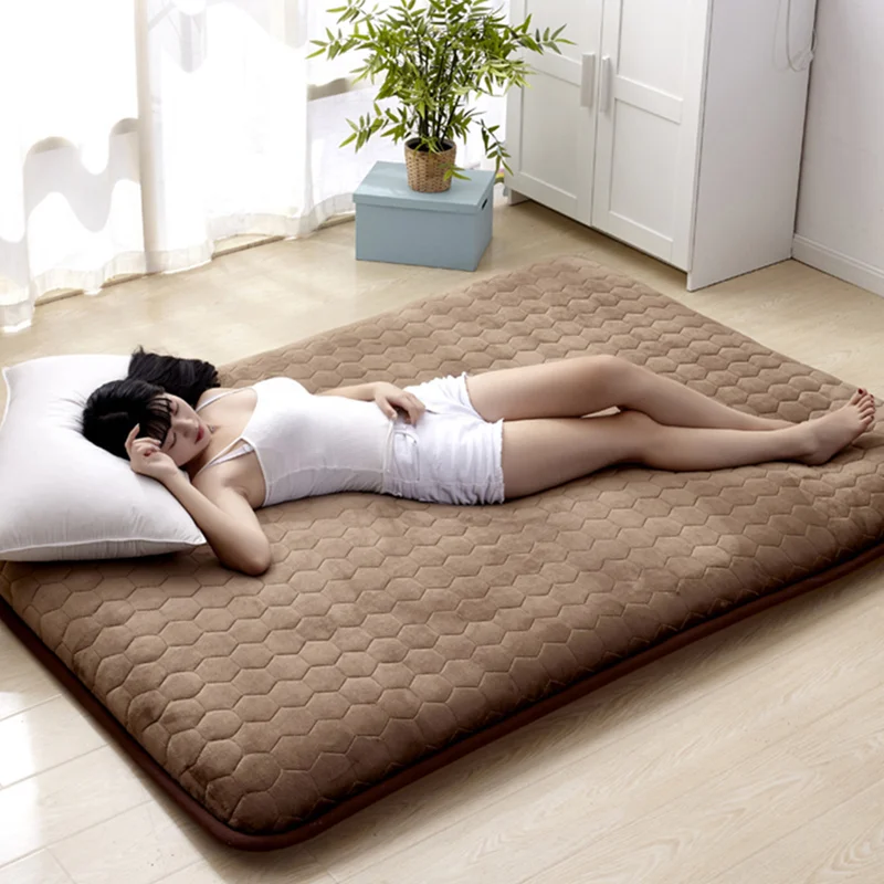 Матрас толщиной 5 см, фланелевый дышащий коврик для кровати, матрас для студенческого общежития, Одноместный матрас, нескользящий коврик для спальни