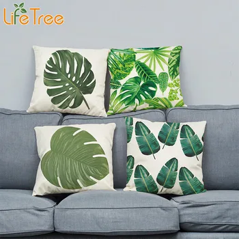 

LifeTree Sofa Pillows Cover 45x45cm Home Decor Back Cushion Cover Car Cushion Case