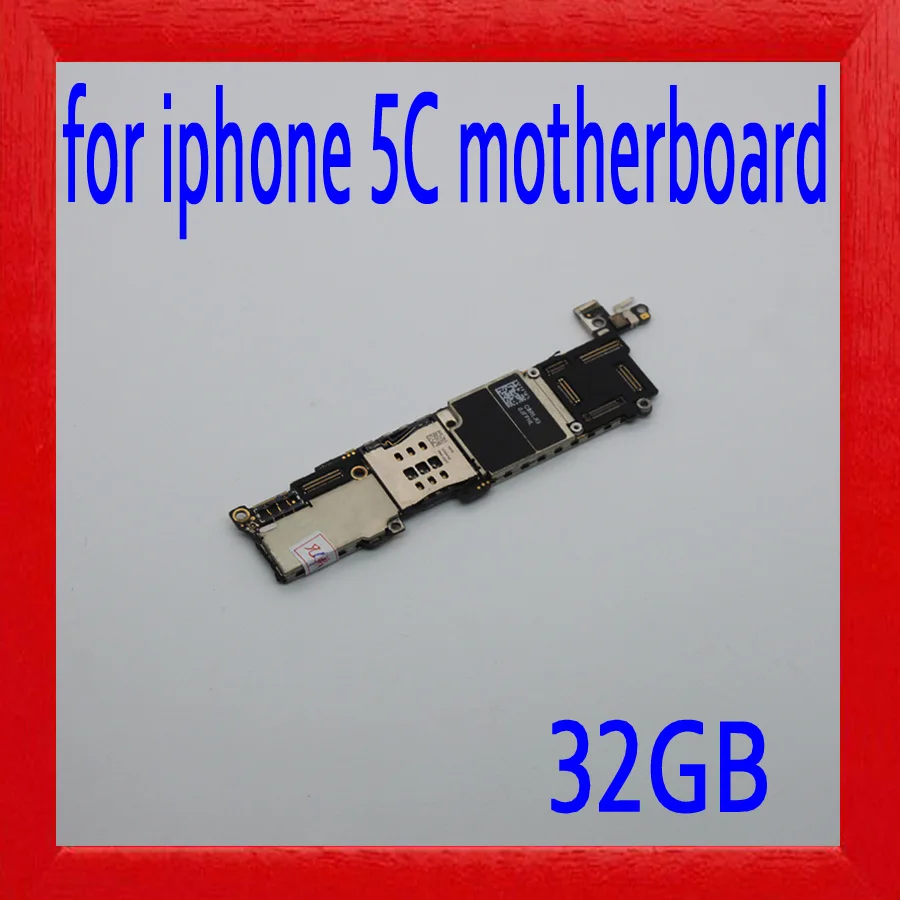 

with Full Chips for iphone 5C Motherboard, 32gb Original unlocked for iphone 5C Mainboard with IOS System,100% Test Well