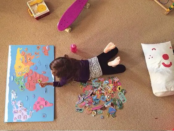 148 шт. деревянная Магнитная забава Hello World карта головоломка обучающая игрушка для детей 3d Пазлы Монтессори материал деревянная игрушка