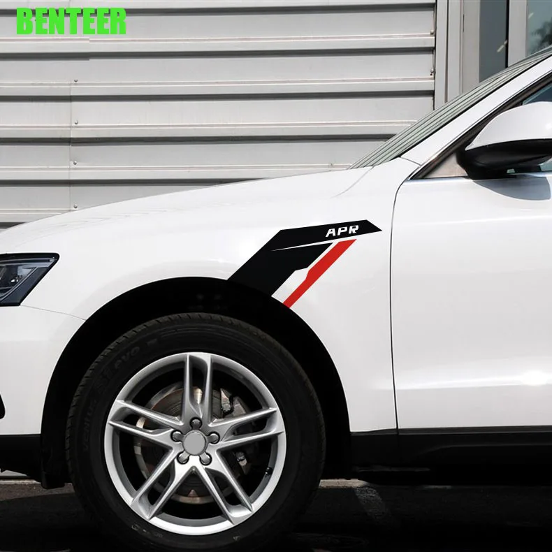 2 шт. автомобильные наклейки для Audi TT A3 A5 A6 A7 A8 Volkswagen Golf6 Golf7 Mk6 Mk7 R20 GTI | Автомобили и