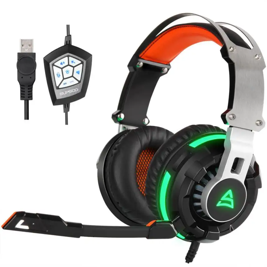 

Superior Quality G800 Stereo Surround Gaming Headset Earphone Headband Headphone Fones de ouvido with MIC ST19