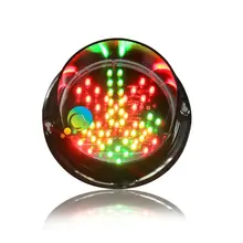 DC12V заказной 125 мм Красный Крест Зеленая Стрела светодиодный светильник светофора модуль для школьного обучения