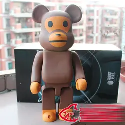 400% bearbrick медведь @ brick BABY MILO BAPE Реплика книги по искусству рисунок в подарок для бойфрендов, подружек и студентов