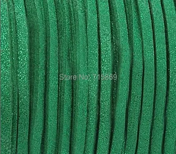 Free Shipp Metallic Emerald Green 3mm 10mters Flat Faux Suede Leather Cord for Jewellery Making and Crafts Beads
Free Shipp Metallic Emerald Green 3mm 10mters Flat Faux Suede Leather Cord for Jewellery Making and Crafts Beads