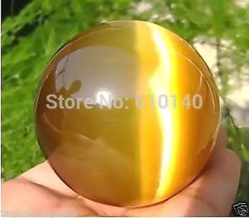 

60MM Sell ASIAN QUARTZ TIGER EYE CRYSTAL HEALING BALL