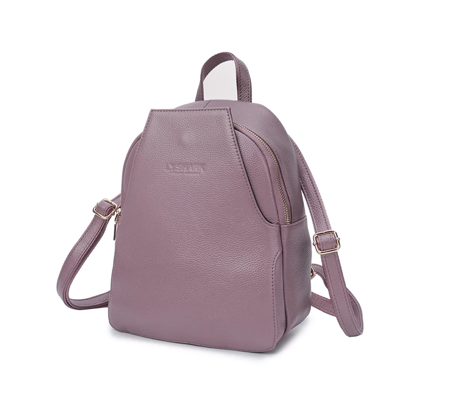 women backpack genuine leather
