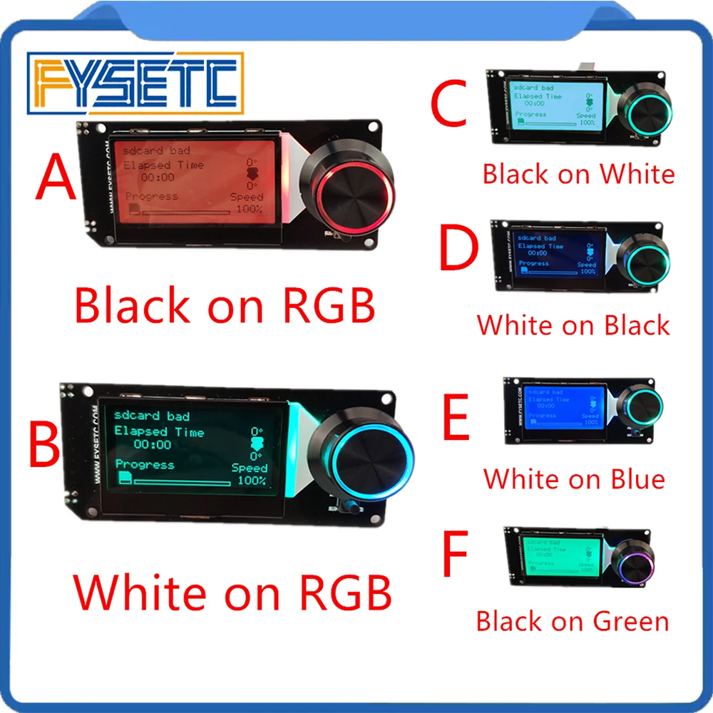Skup Mini 12864 inteligentny wyświetlacz MINI12864 ekran wyświetlacza LCD 128x64 5V obsługuje Marlin DIY z kartą SD do akcesoriów do drukarek 3D SKRS