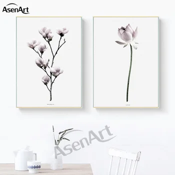 

Canvas Painting Nordic Tropical Minimalist Artwork Athens Chrysanthemum Wall Pictures Living Room Decor No Frame Paintings
