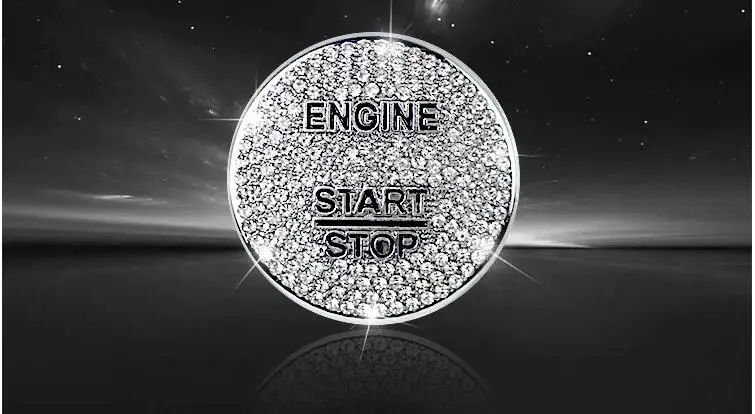 car engine start sticker for Mercedes Benz GLC C Class W205 car sticker (8)