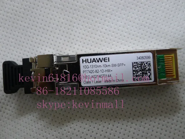 Оригинальный 10G модуль 10 км 1310nm 10km SM SFP + одномодовый трансивер с SFP. Волокнистый