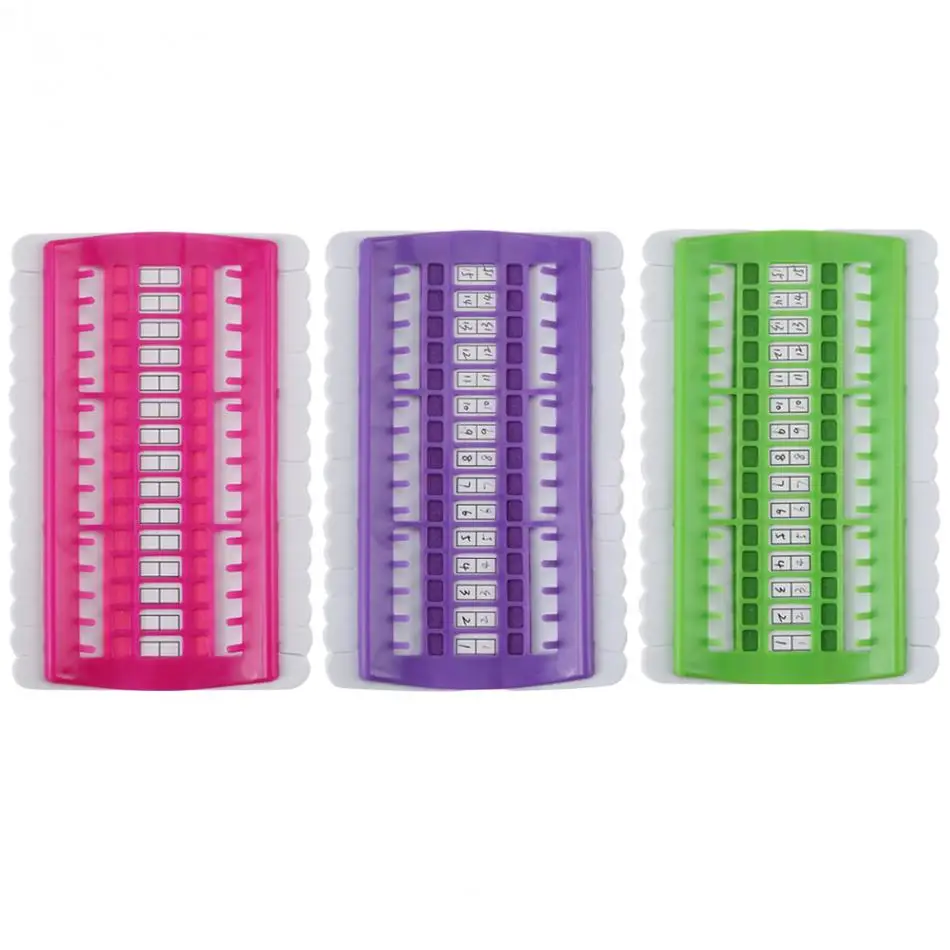 

3 Color 30 Position Cross Stitch Needles Holder Embroidery Floss Thread Organizer Sewing Tools