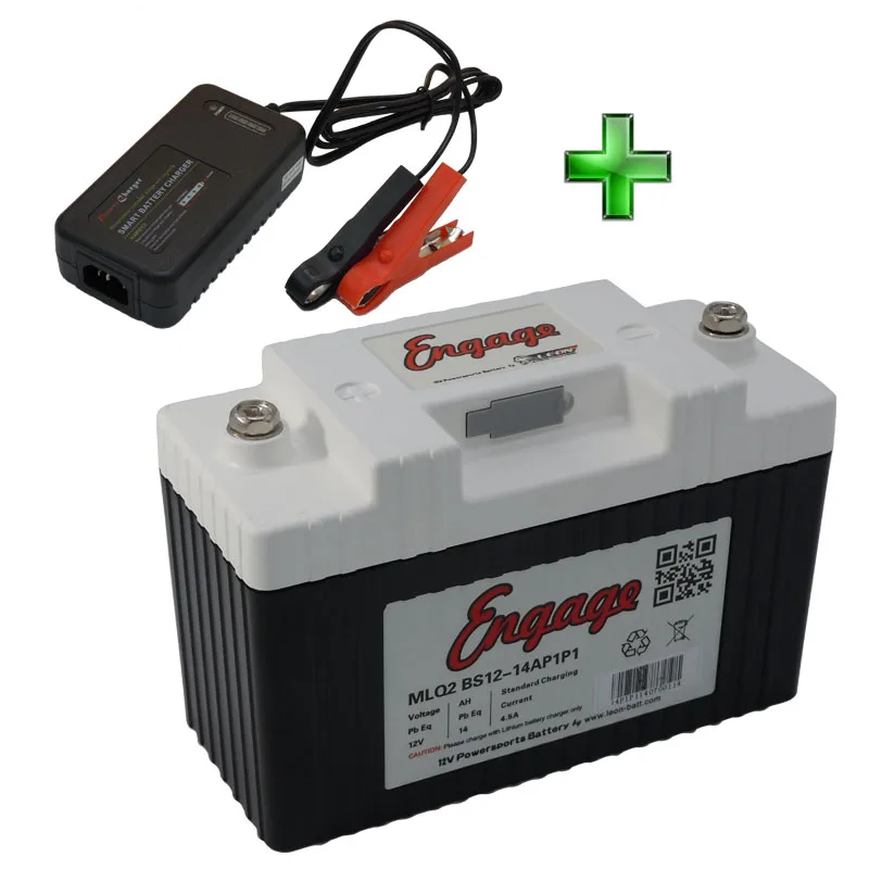 Зарядное устройство и аккумулятор для мотоциклов 12 В 210CC PbEq 14Ah|motorcycle battery|motorcycle