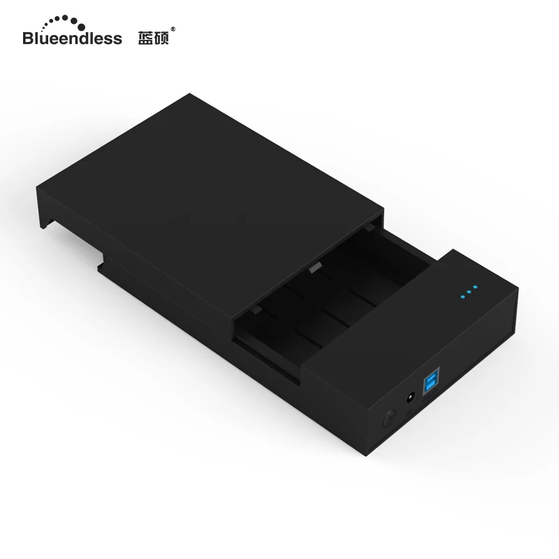 Blueendless 3,5 'чехол для жесткого диска пластиковый USB 3,0 для SATA 12V 2A внешний жесткий диск коробка Caddy для ноутбука Настольный ПК