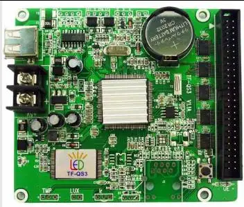 

TF-QS3 RGB full color led screen control card supports video animation