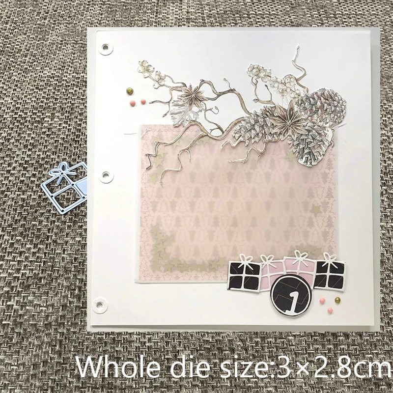 

New Design Craft Metal Cutting Die cut dies bow tie gift box decoration scrapbook Album Paper Card Craft Embossing die cuts