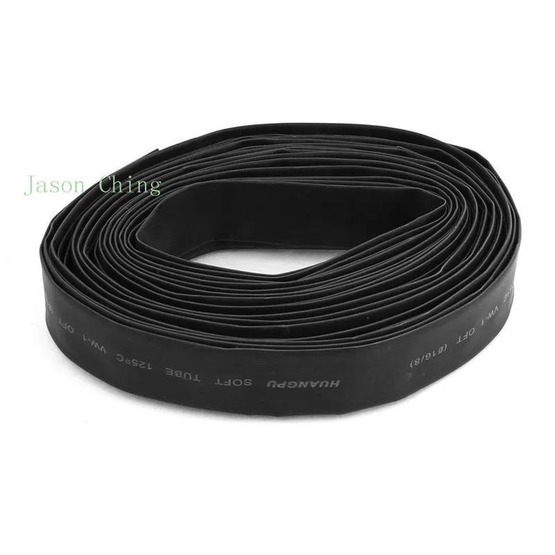 16mm Dia. Diameter Heat Shrinkable Tube Shrink Tubing 5Meter 16.4FT