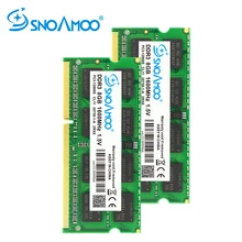 SNOAMOO DDR3 8GB 1333/1600 MHz pamięć Ram pamięć do notebooka PC3-10600S 204 Pin 1.5V 2Rx8 SO-DIMM pamięć komputerowa gwarancja