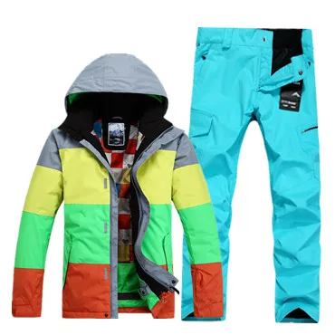 Gsou/брендовые зимние лыжные куртки для мужчин, куртка для сноуборда, лыжного спорта, мужские зимние костюмы, chaqueta esqui hombre, Лыжный жилет, homme, лыжная одежда, волк