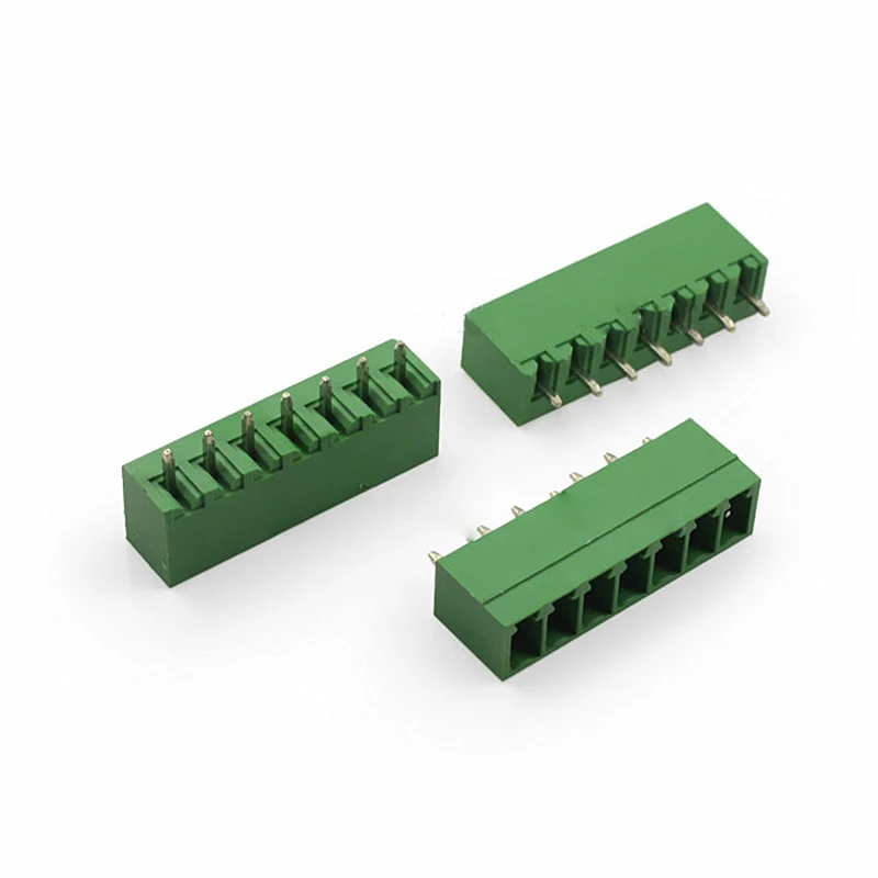 100pcs Plug-in Terminal 2EDG 3.81MM 2P/3/4/5/6/7/8/9/10/12P13P/14P/15P/16P Straight pin