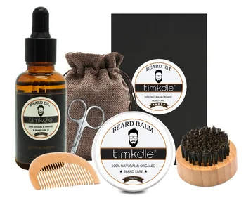 

Beard Care Kit Beard Oil Grooming Beard Balm for Styling Shaping and Retouching Tool Beard Massage Oil