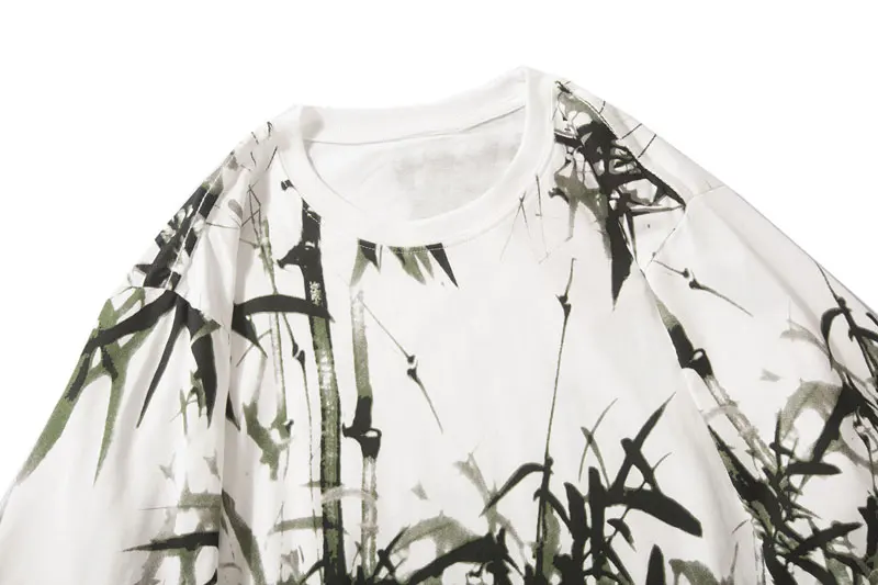 Graffiti Bamboo Print Tshirts 2
