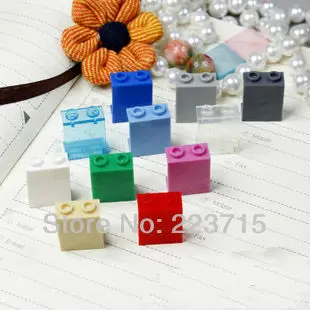 

Free Shipping! *Wallelement 1X2X2* DIY enlighten block bricks,Compatible With Assembles Particles