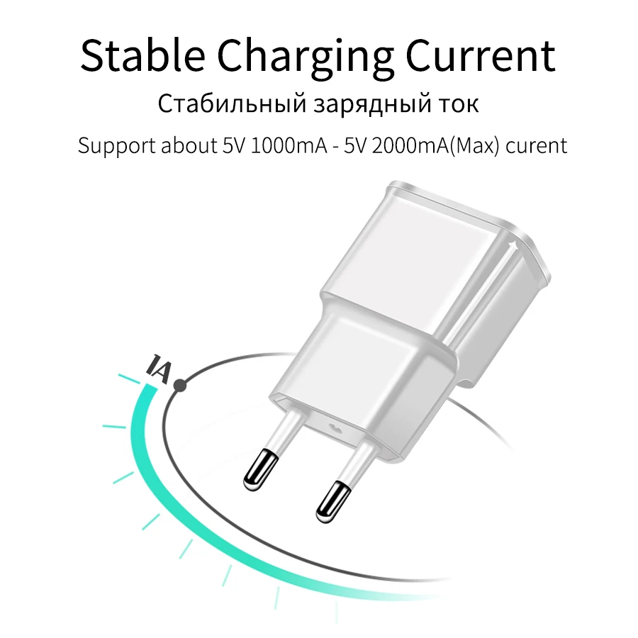 ZRSE USB شاحن السفر العالمي جدار الهاتف المحمول الطاقة شاحن محول ل فون X 7 سامسونج S9 Xiaomi هواوي P20 الاتحاد الأوروبي التوصيل
