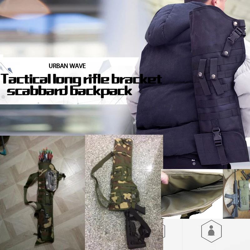 

Outdoor Tactical Hunting Bag Rifle Gun Bag Hunting Shoulder Sling Gun Accessory Protection Case Backpack Square Carry Bag