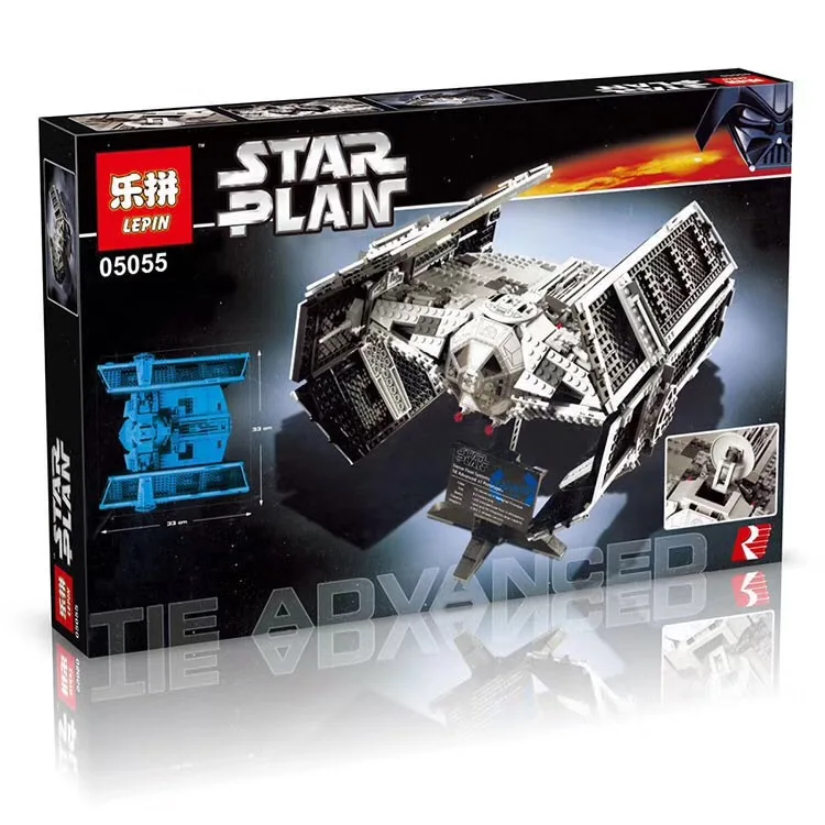

05055 The Rogue One USC Vader TIE Advanced Fighter Mobile 1212Pcs Building Block Bricks Star Wars 10175