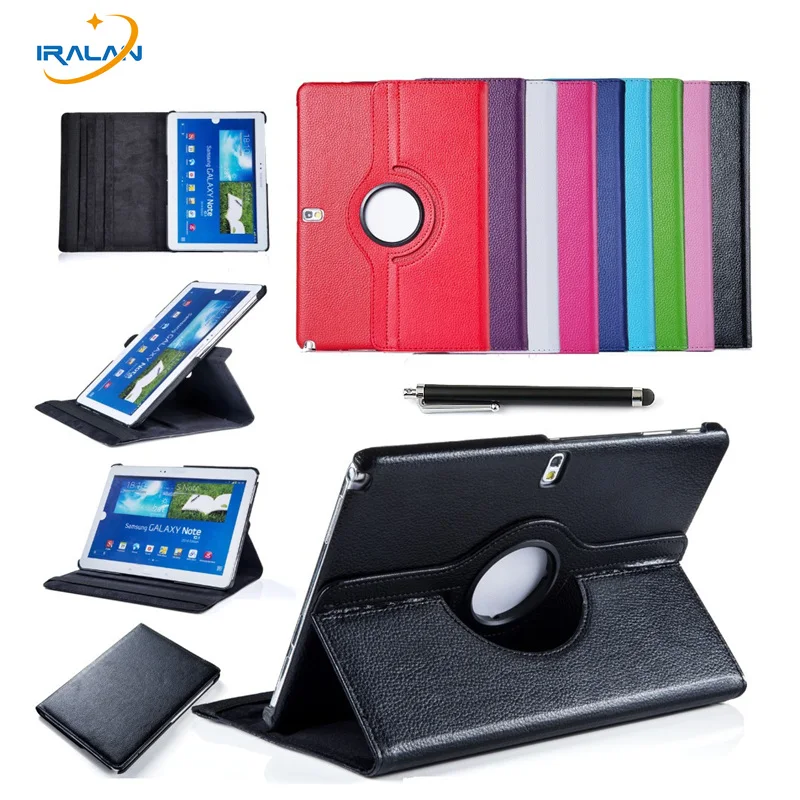Case for Samsung Galaxy Note 2014 Edition 10.1 P600 p605 Tab Pro T520 t525 Tablet PU Leather Case Cover 360 Rotating free+pen Case for Samsung Galaxy Note 2014 Edition 10.1 P600 p605 Tab Pro T520 t525 Tablet PU Leather Case Cover 360 Rotating free+pen