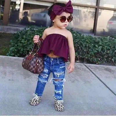 off the shoulder tops for toddlers